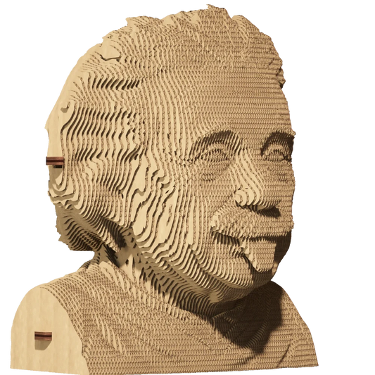 Albert Einstein Cartonic - puzzle carton 3D à assembler