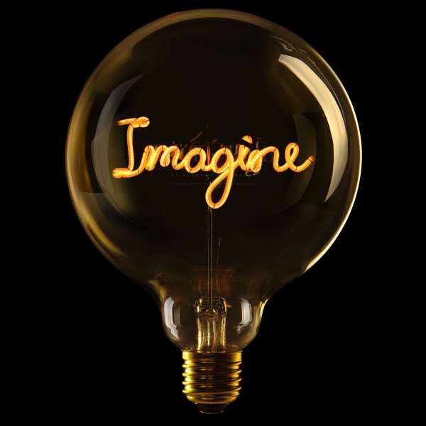 Ampoule Imagine 67 Lumen - Message in the Bulb