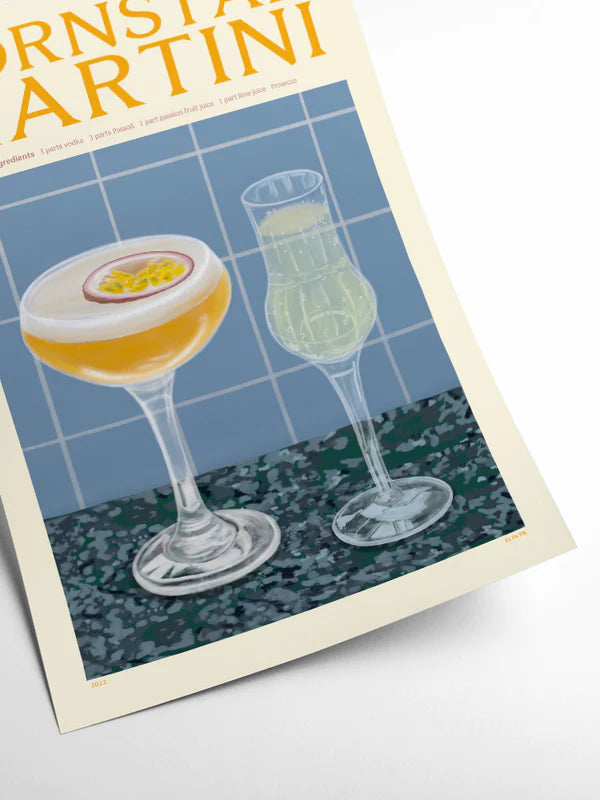 Pornstar Martini - Affiche 30 x 40 cm