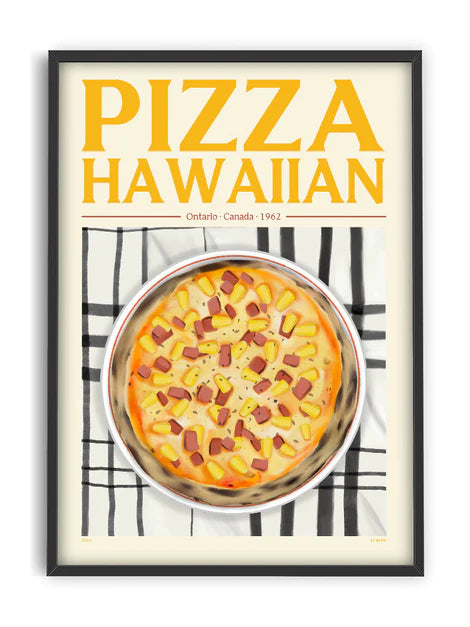 Pizza Hawaiian - Affiche 30x40 cm