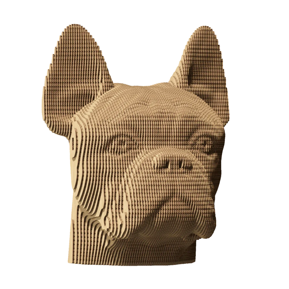 Bulldog Cartonic - puzzle carton 3D à assembler