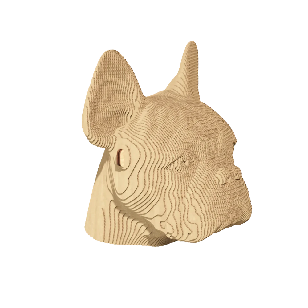 Bulldog Cartonic - puzzle carton 3D à assembler