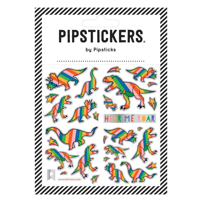 Hear Me Roar - Stickers dinosaures - Pipsticks