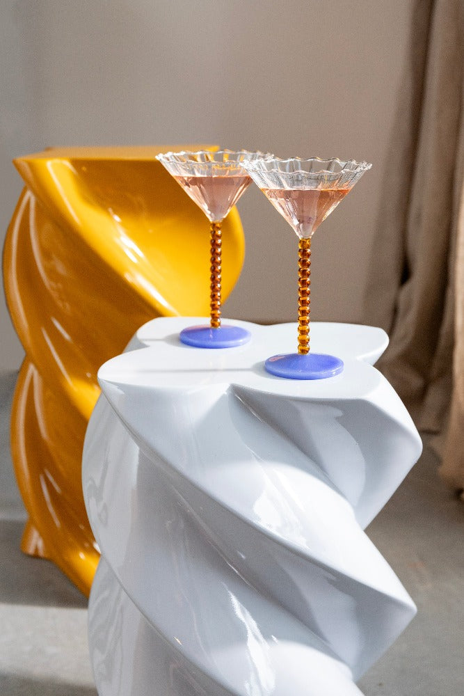 Table d'appoint Marshmallow Mastic Klevering - Pillar Cement