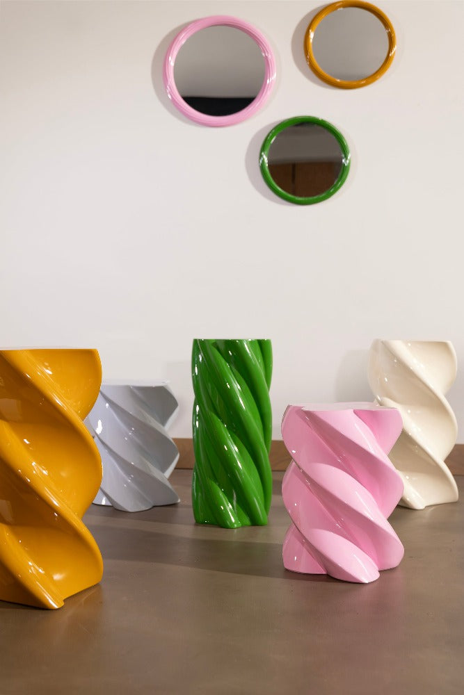 Ensemble tables d'appoint Marshmallow Klevering Pillar
