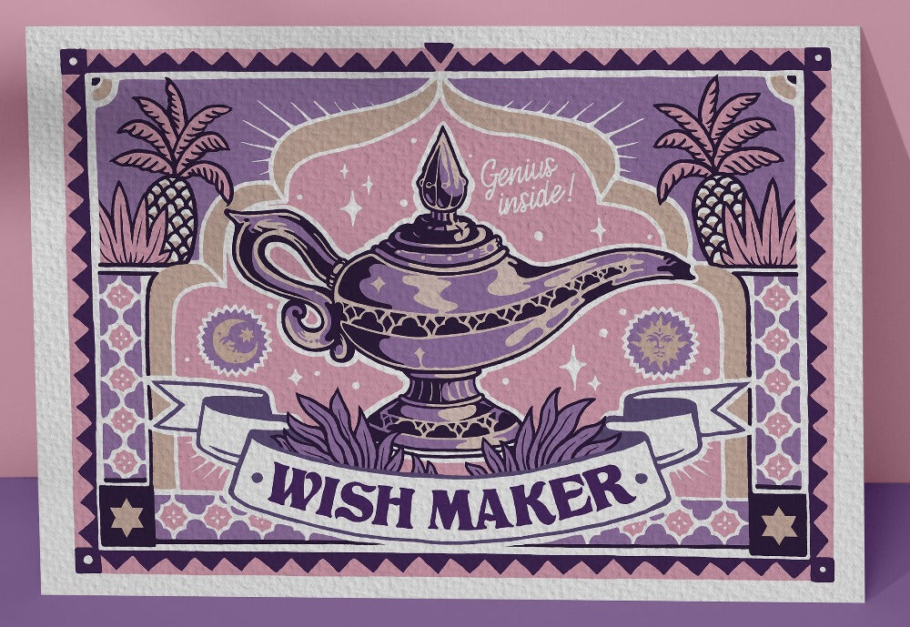 Wish Maker Affiche A3 - Le Stand'Art - Thibaud Debrou