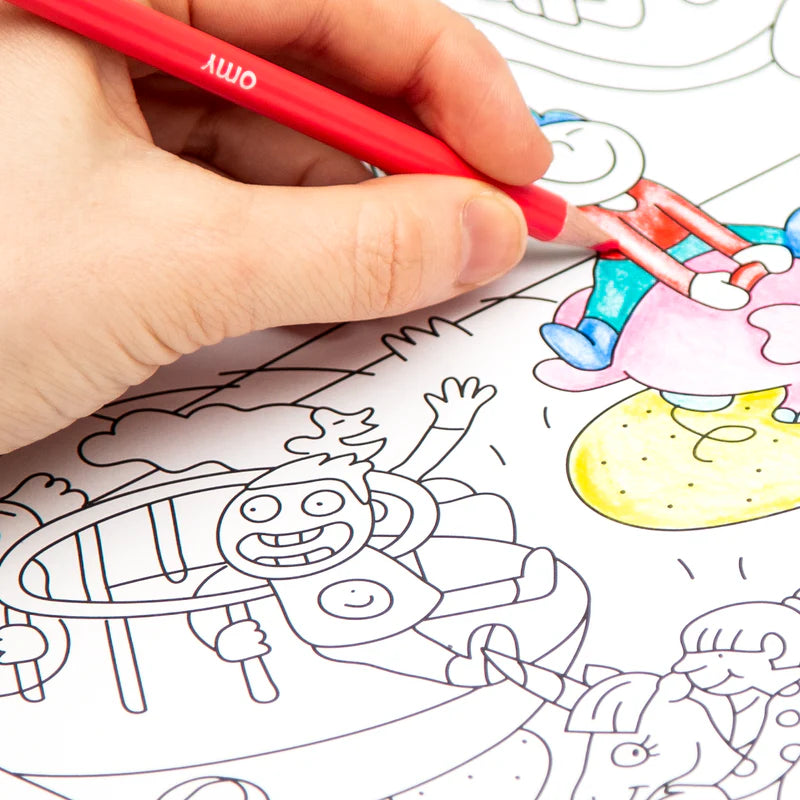 Coloriage géant Kids Life par OMY