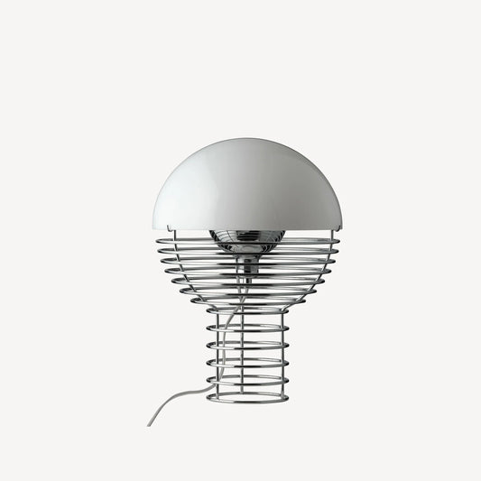 Wire Verner Panton blanc Ø30 cm – lampe à poser design iconique, élégante et lumineuse pour sublimer votre intérieur.