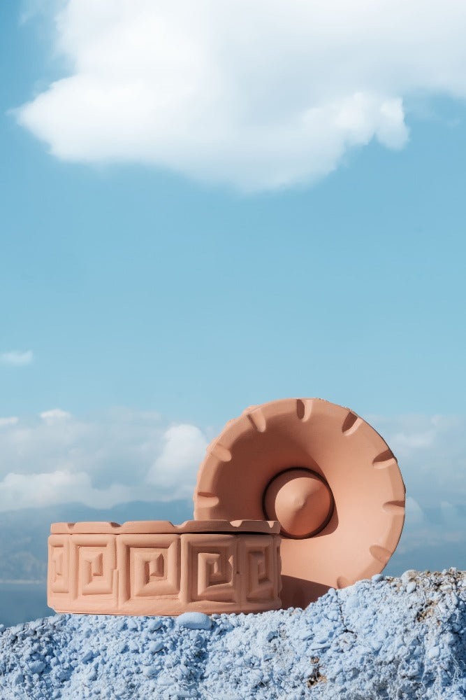 Greche - Cendrier Magna Graecia en terracotta - Seletti