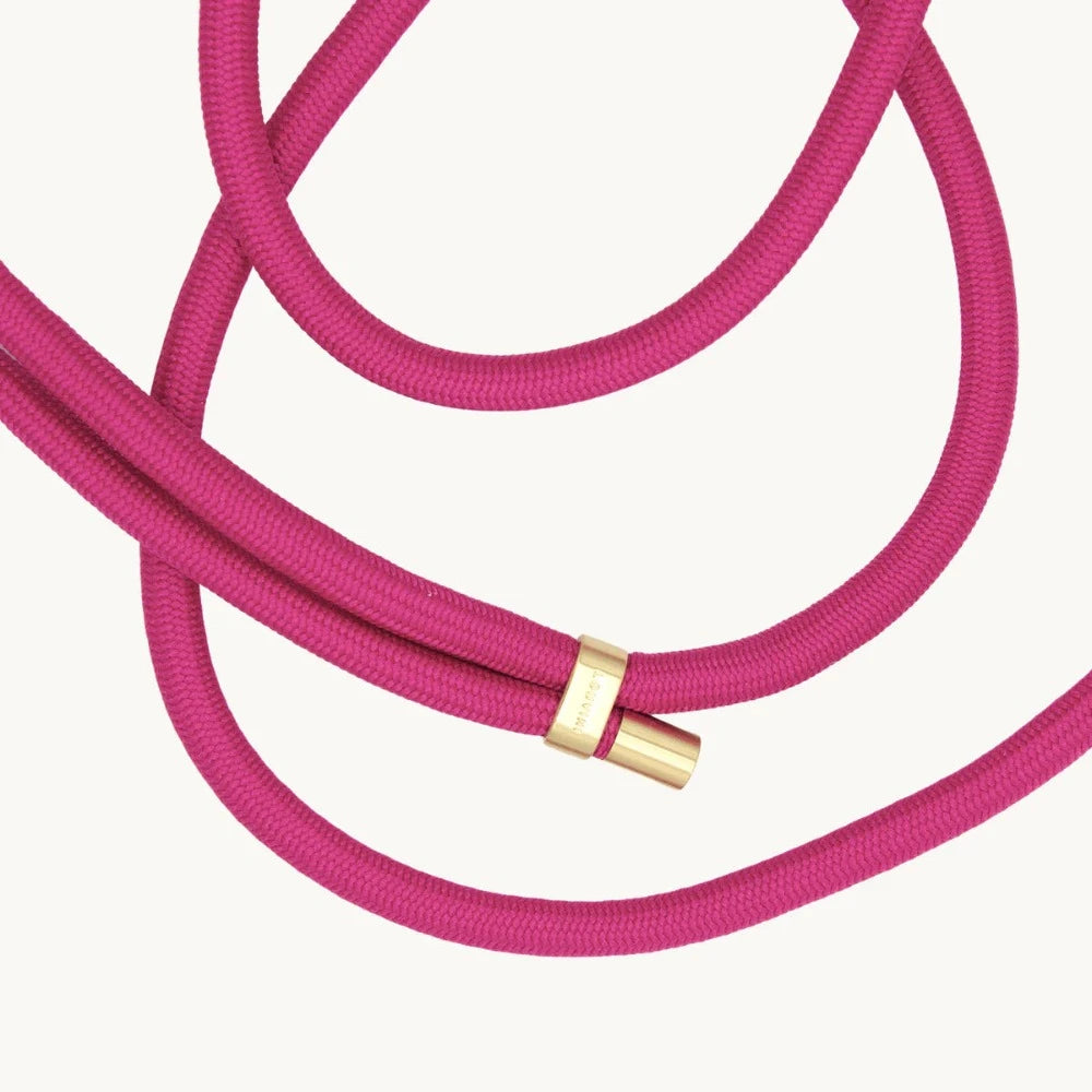 Tessa Fuschsia - Cordon bandoulière pour coque - Louvini