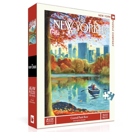 Puzzle the New Yorker Central Park Row - Couverture Eric Drooker 12 novembre 2018