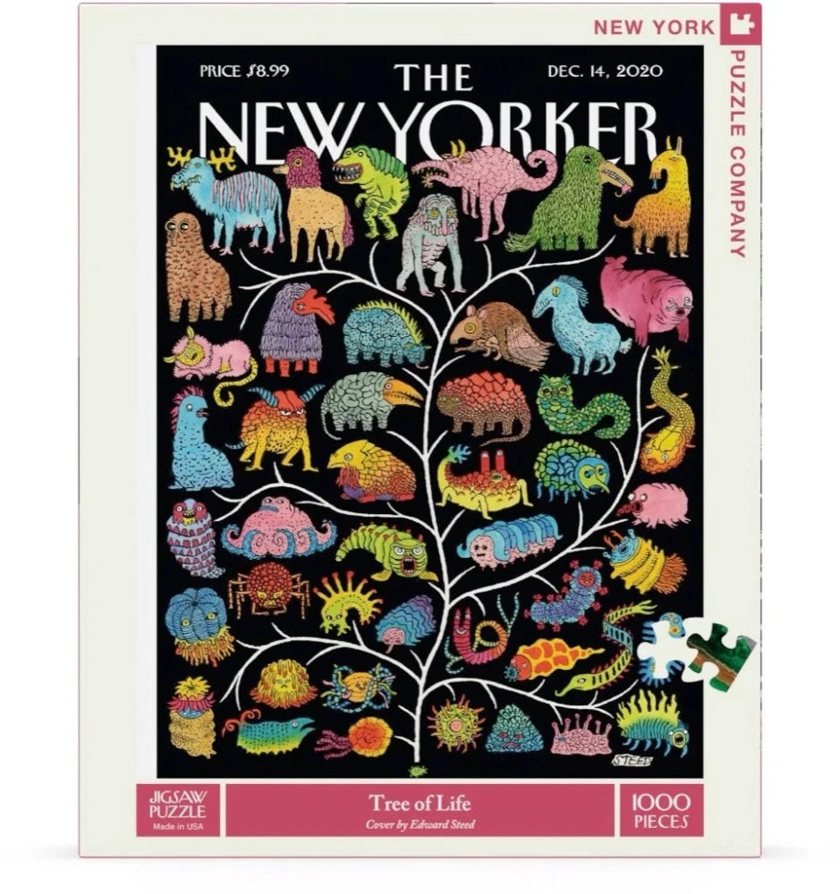Puzzle the New Yorker Tree of Life - Couverture Eduard Steed 14 décembre 2020