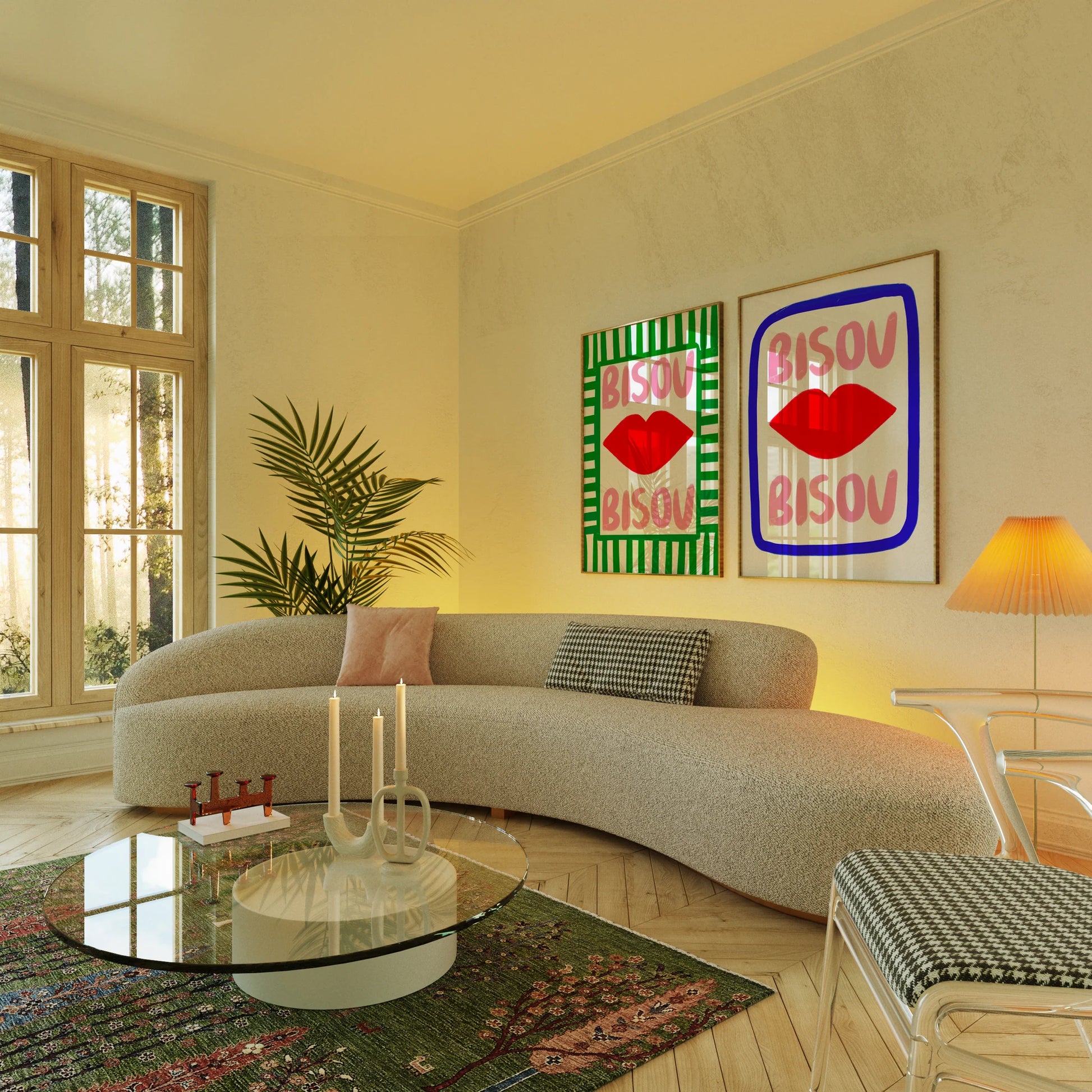 Bisou Bisou N°1 - Affiche - Nephtys