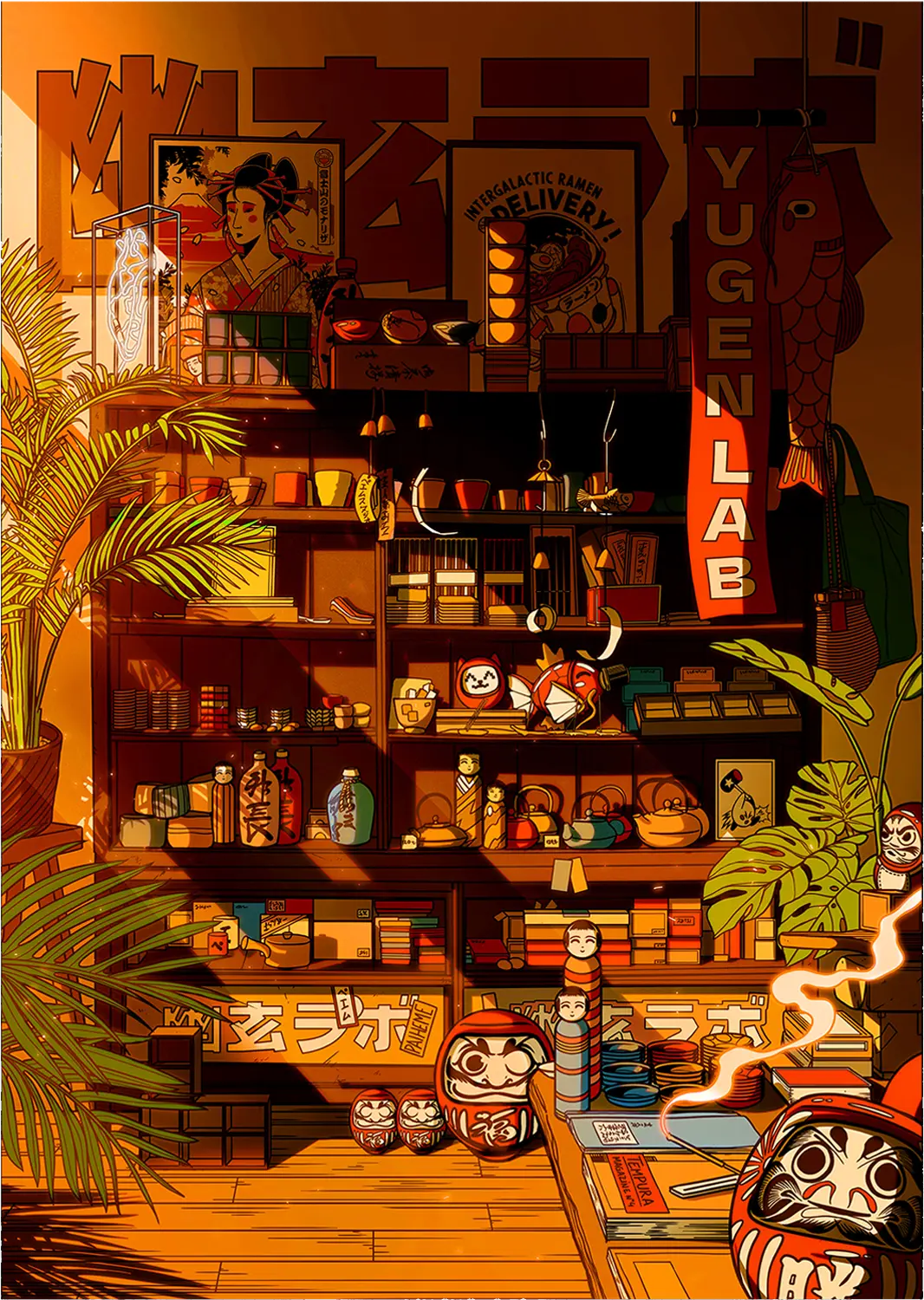Puzzle Yugen Shop 1000 Pièces par Paiheme Studio