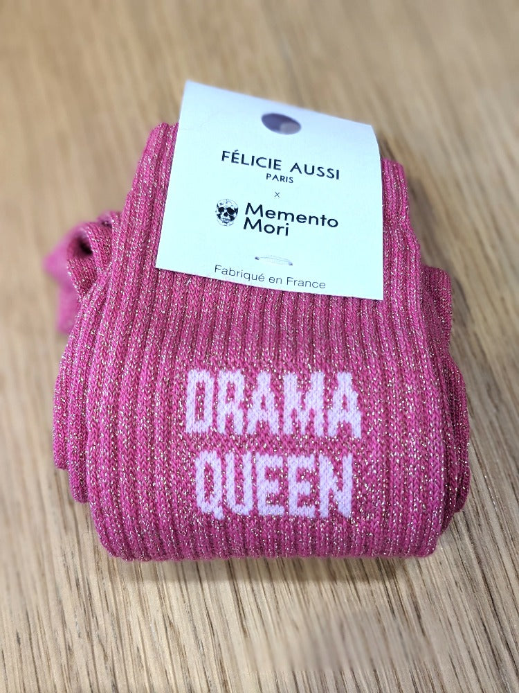 Drama Queen - Chaussettes à Paillettes - Félicie Aussi x Memento Mori