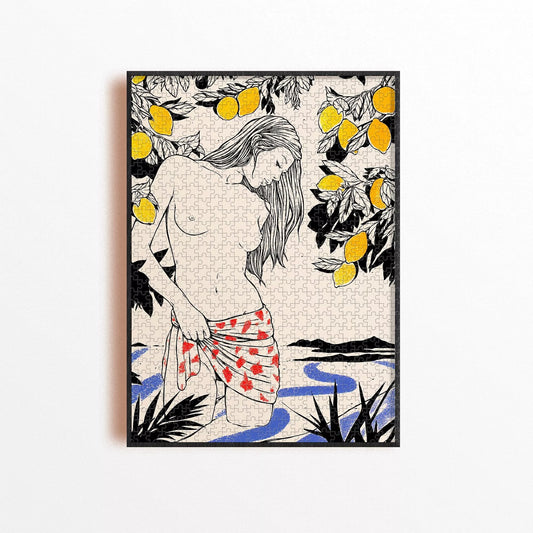 Puzzle Juillet Piece and Love et été 81 - 1000 pièces. 