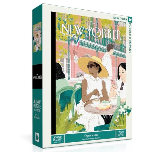 Puzzle New Yorker Open Vistas par Cannaday Chapman's - Couverture du 30 mai 2022