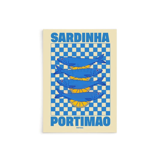 Sardhina Portimao Nephthys illustrated - Affiche A5