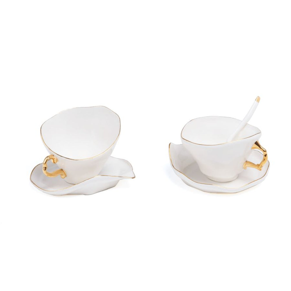 Set de 2 Tasses à thé collection Meltdown en porcelaine - Seletti