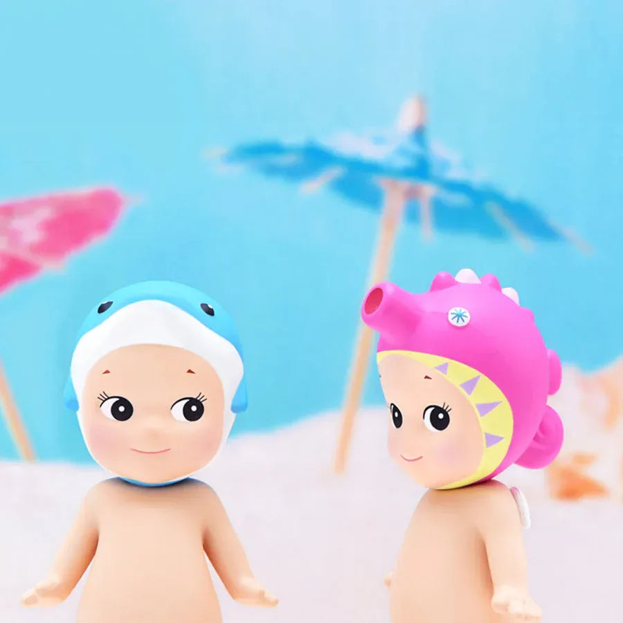 Sonny Angel Marines, hippocampe et dauphin