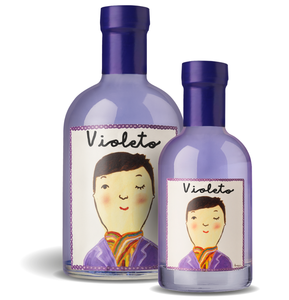 Violeto - Liqueur Violette - Liqueurful