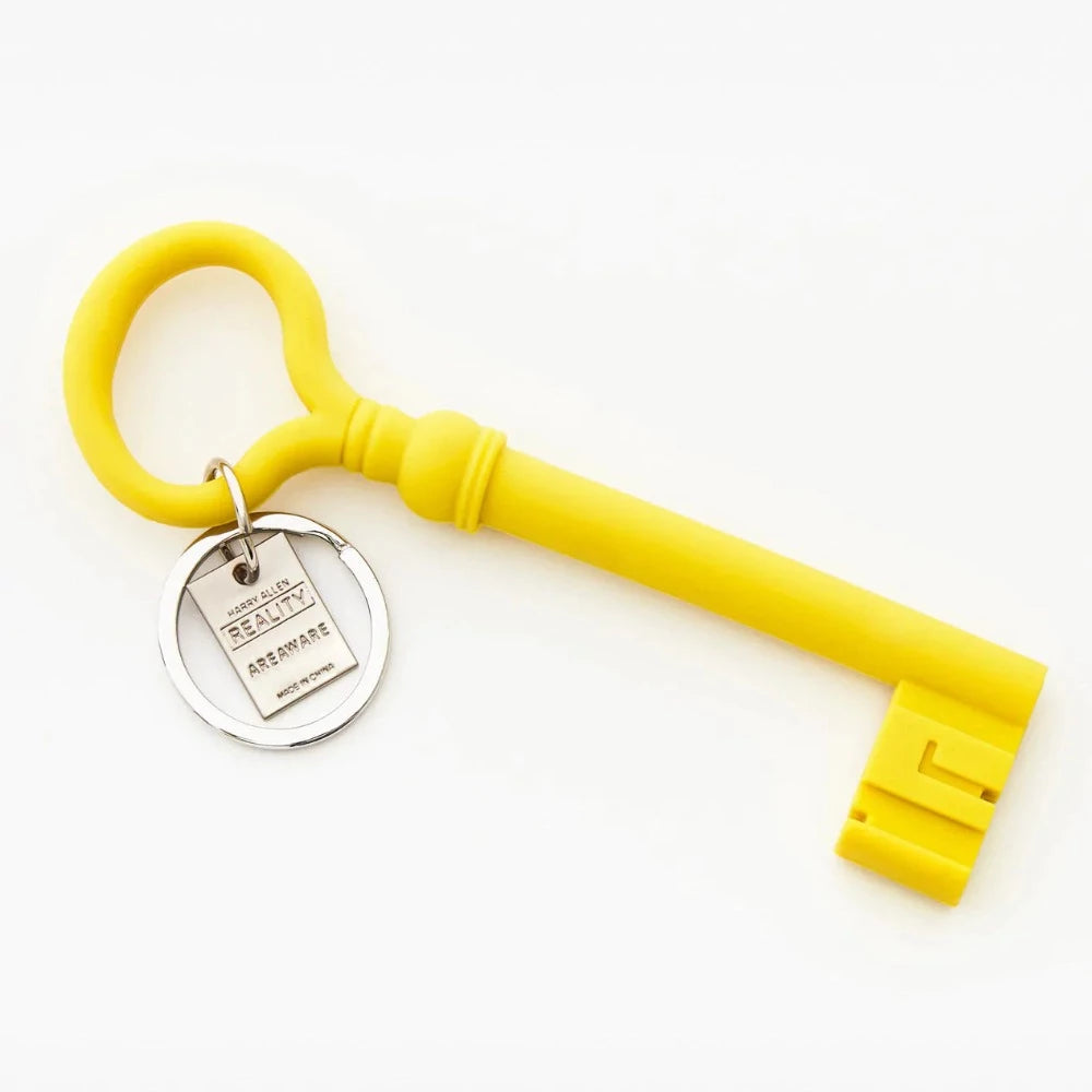Key Mustard - Porte-clés clef jaune - Areaware