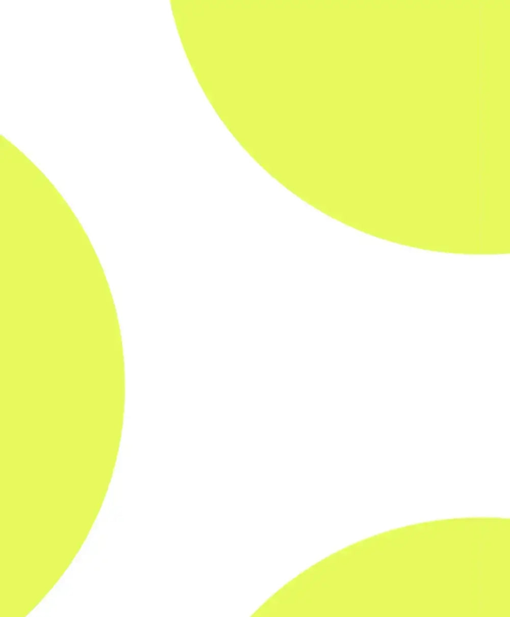 Éventail A Fan Of Fluo Dots détail pois jaune fluo