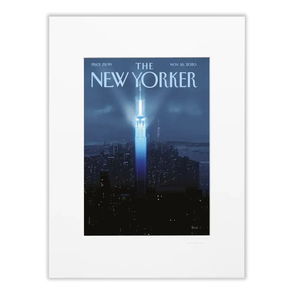 Affiche 30x40 "Hope Again" par Campion collection The New Yorker