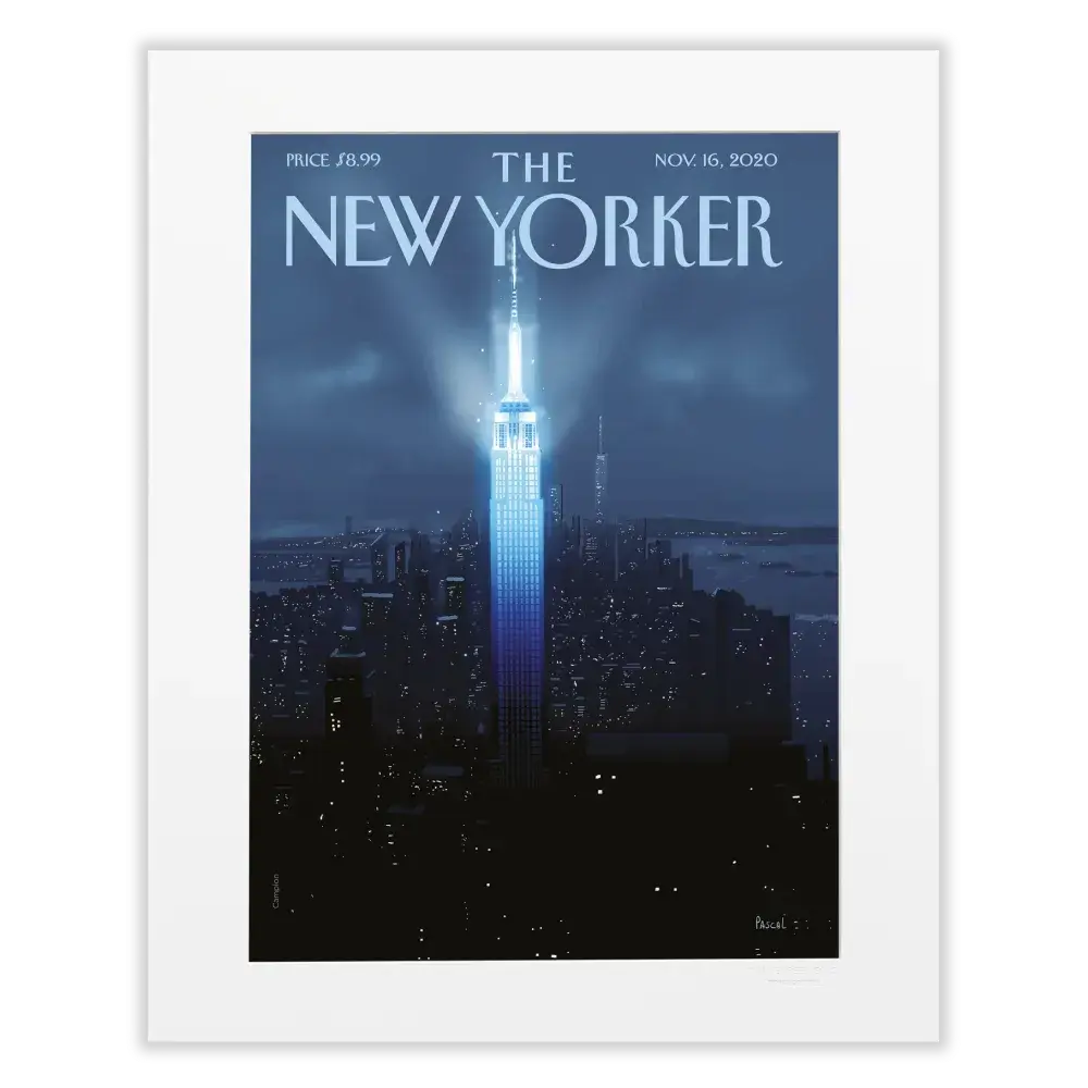 Affiche 40x50 "Hope Again" par Campion collection The New Yorker