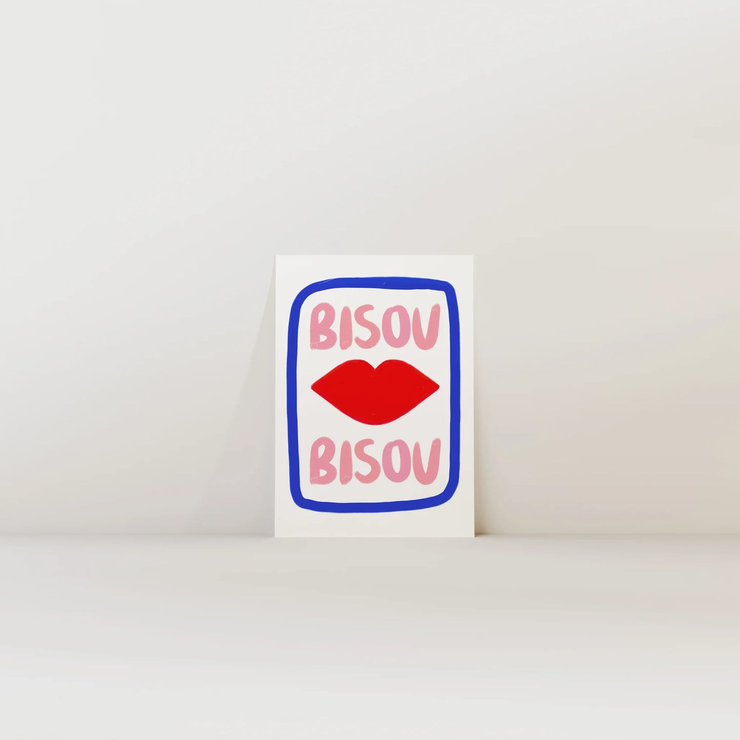 Bisou Bisou N°2 - Affiche A4 - Nephtys