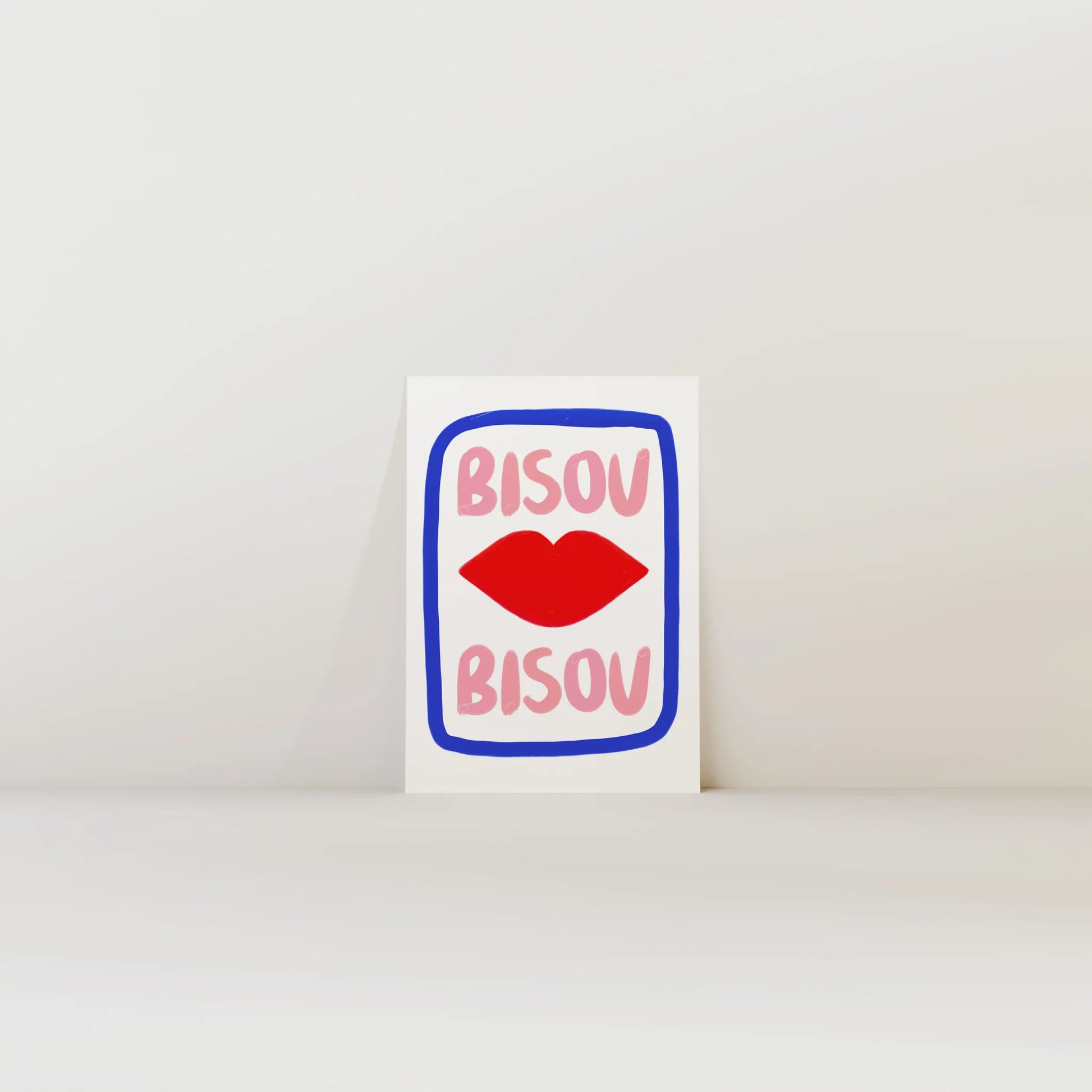 Bisou Bisou N°2 - Affiche A4 - Nephtys