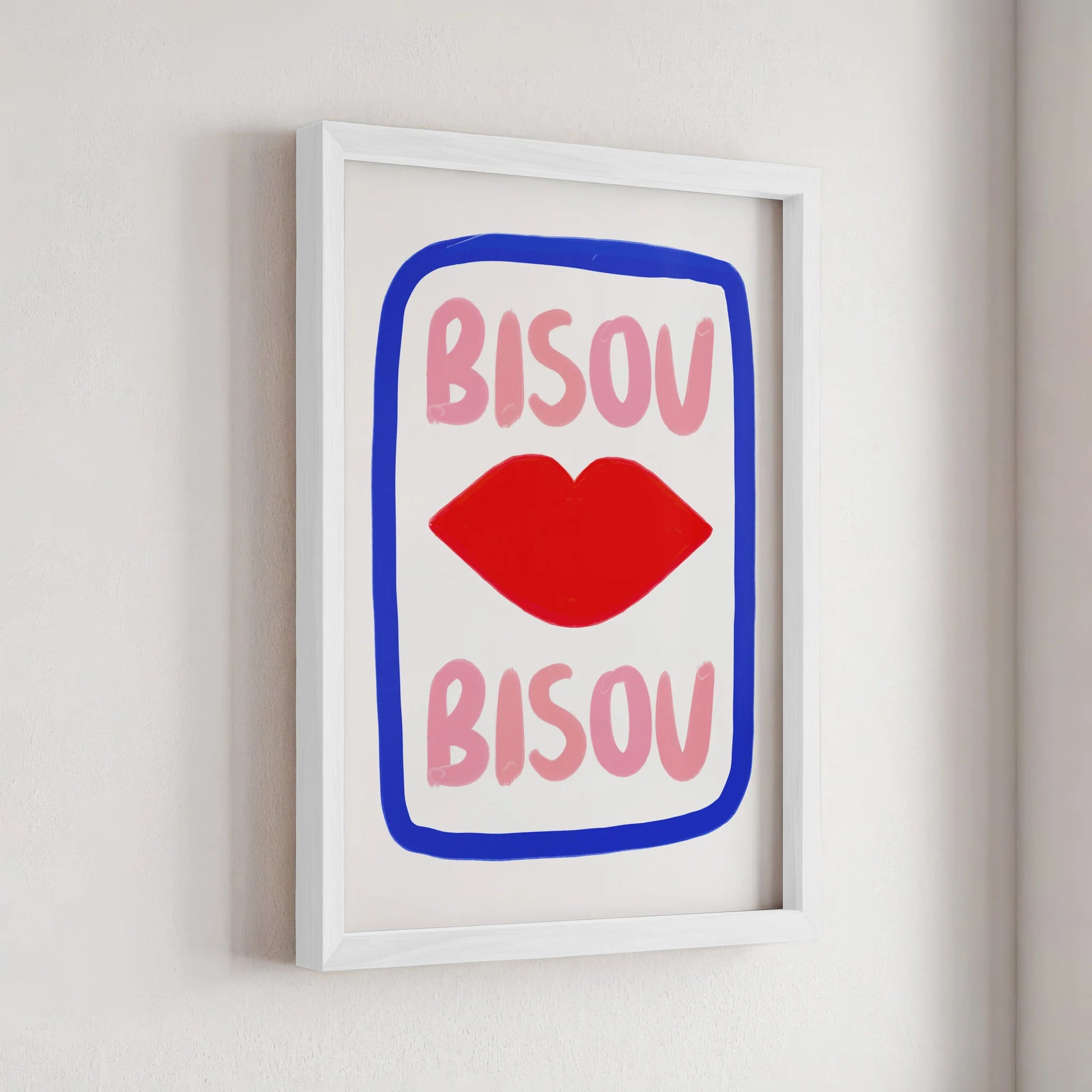 Bisou Bisou N°2 - Affiche A4 - Nephtys