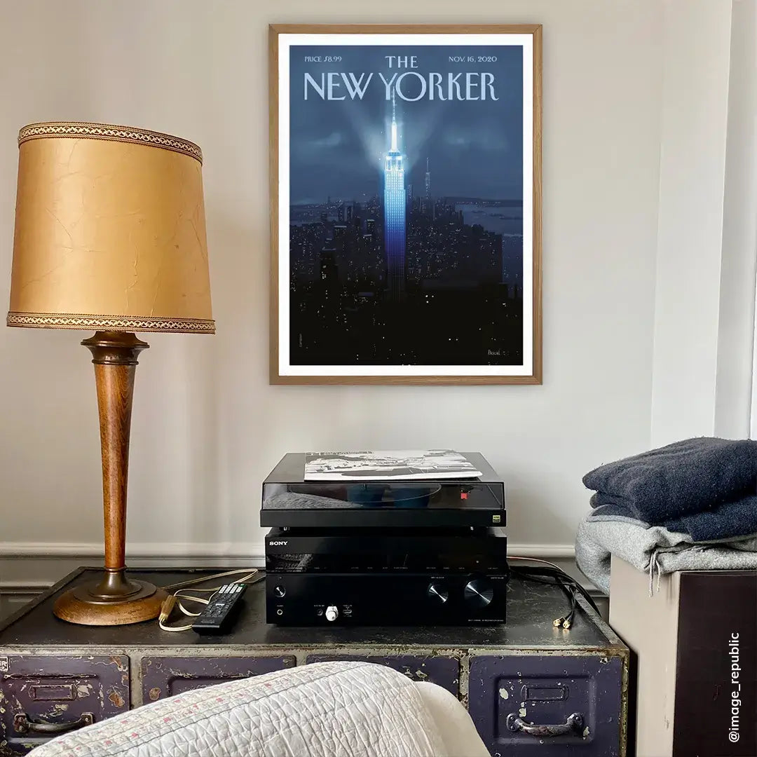 Affiche encadrée "Hope Again" de la collection The New Yorker
