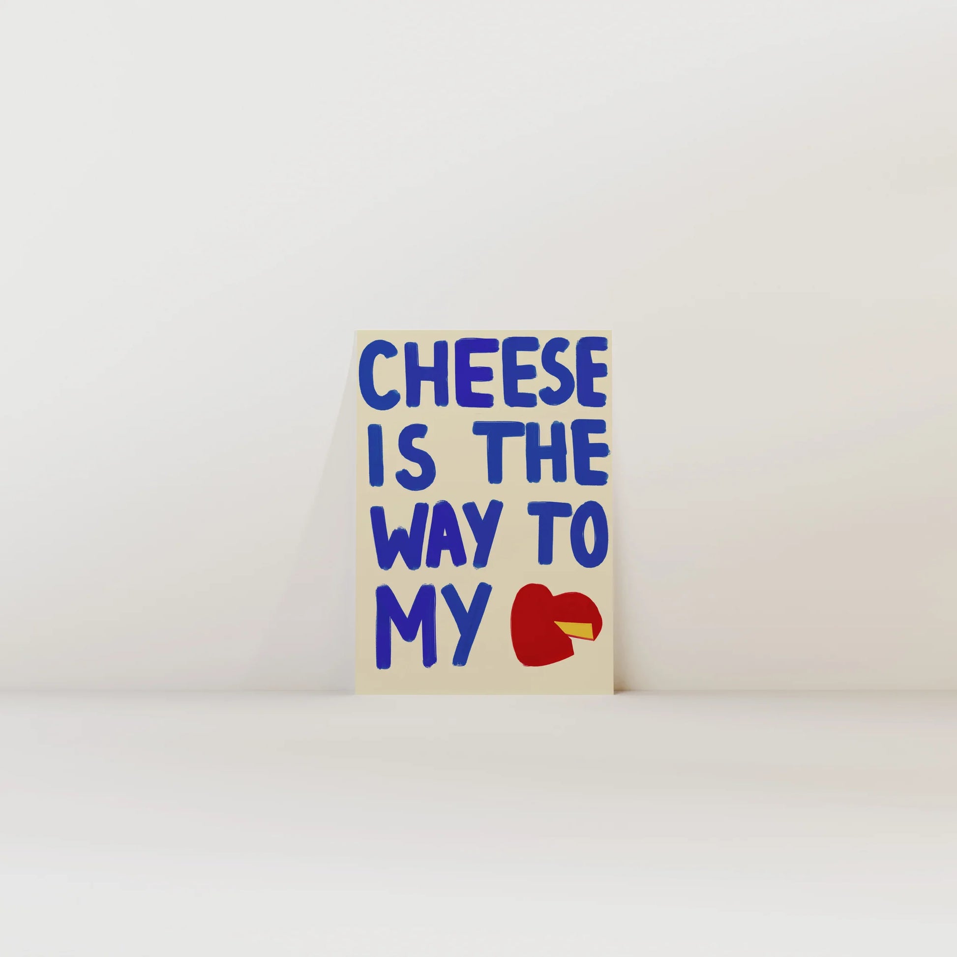 Cheese Lover Print Nephthys Illustrated Affiche