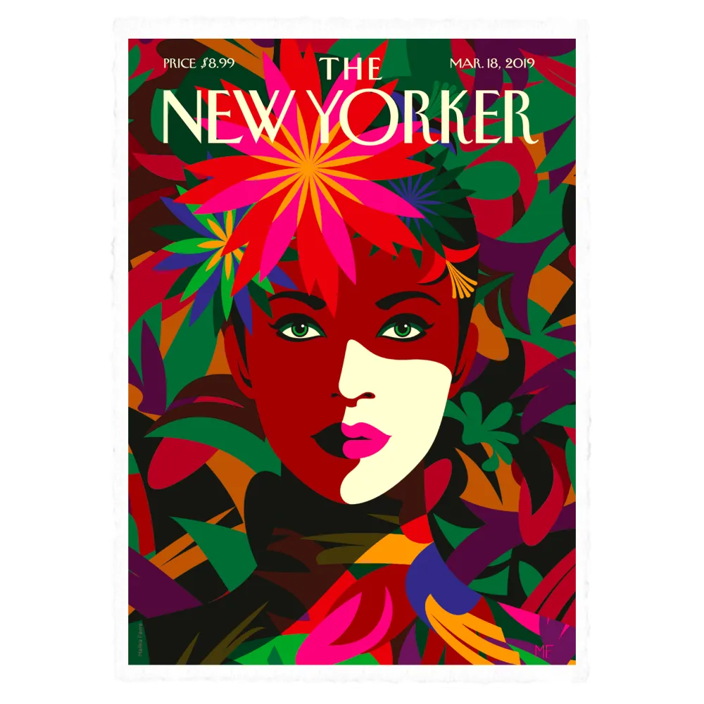 Affiche New Yorker Favre - 197 Spring to mind - papier velin 38x56