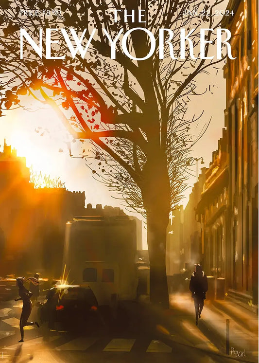 "Winter Sun" les rues d'une ville en hiver