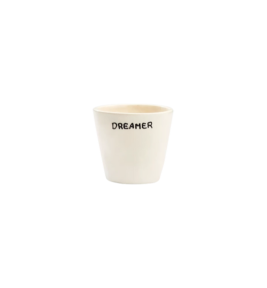Dreamer - Tasse à Espresso en céramique avec typo manuscrite - anna+nina