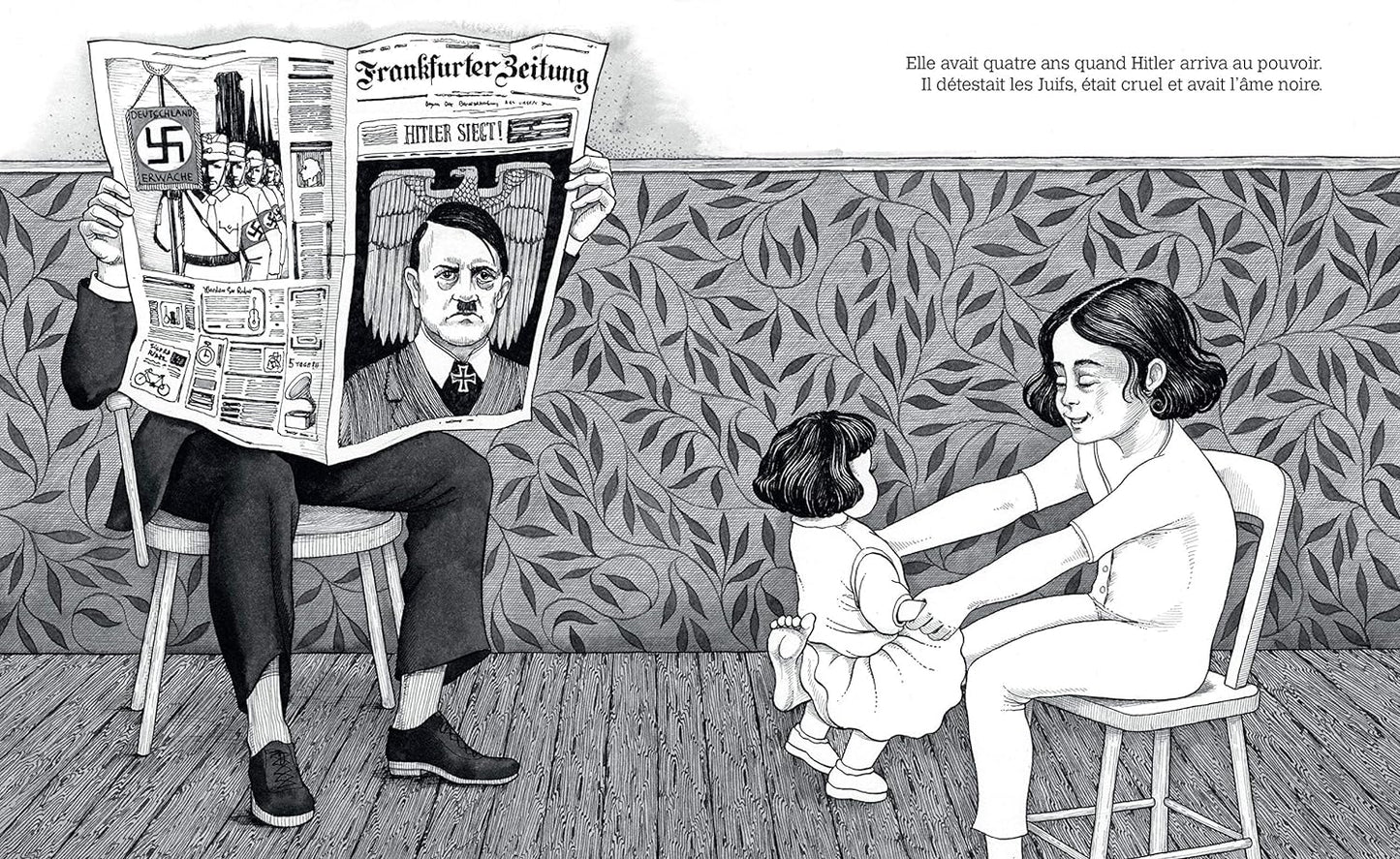Anne Frank - Livre collection Petite et Grande - Kimane