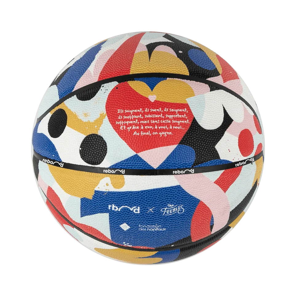 Ballon de Basket - The Feebles x Fondation des Hôpitaux - Rebond