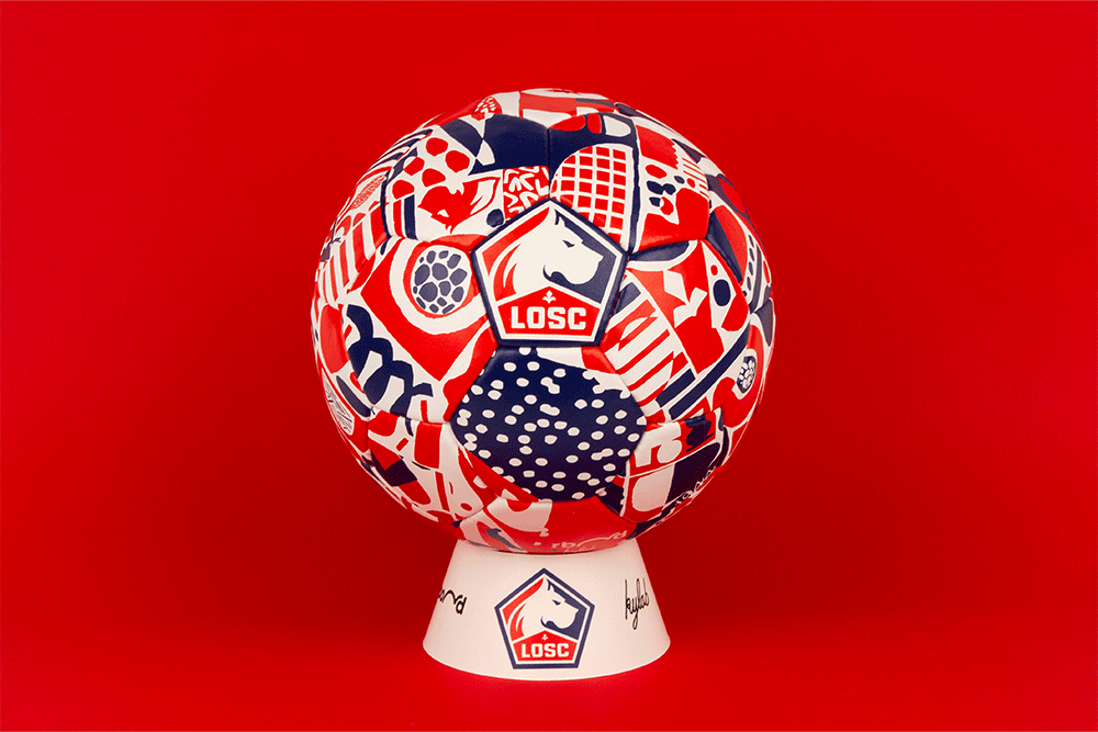 Ballon de Foot - LOSC x Kylab - Rebond