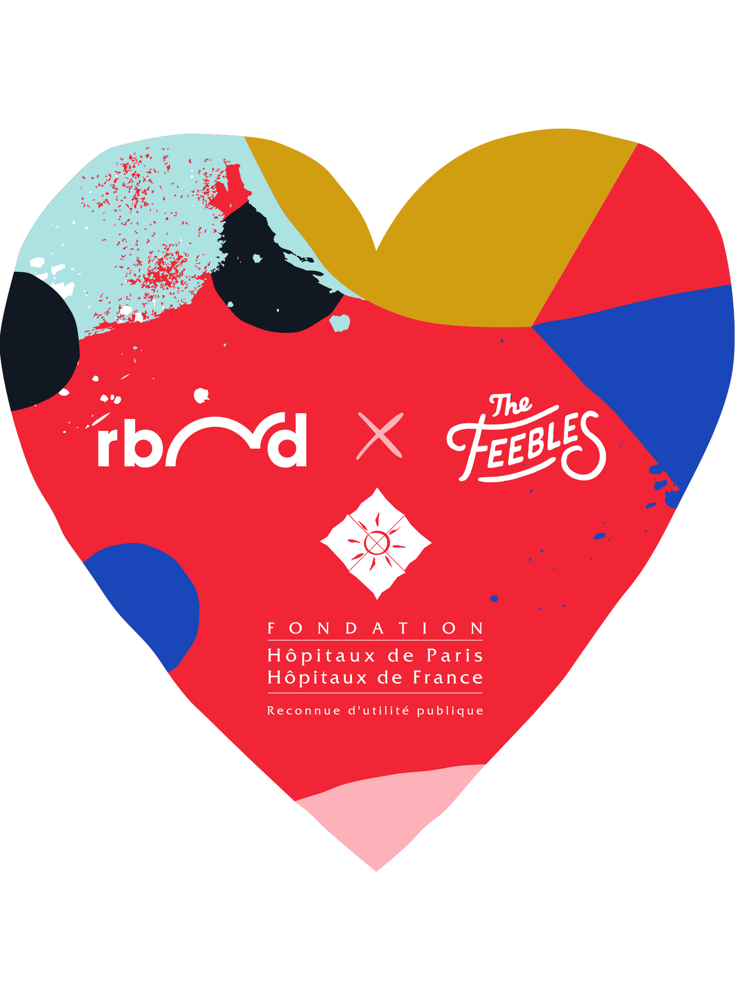 Ballon de Basket - The Feebles x Fondation des Hôpitaux - Rebond