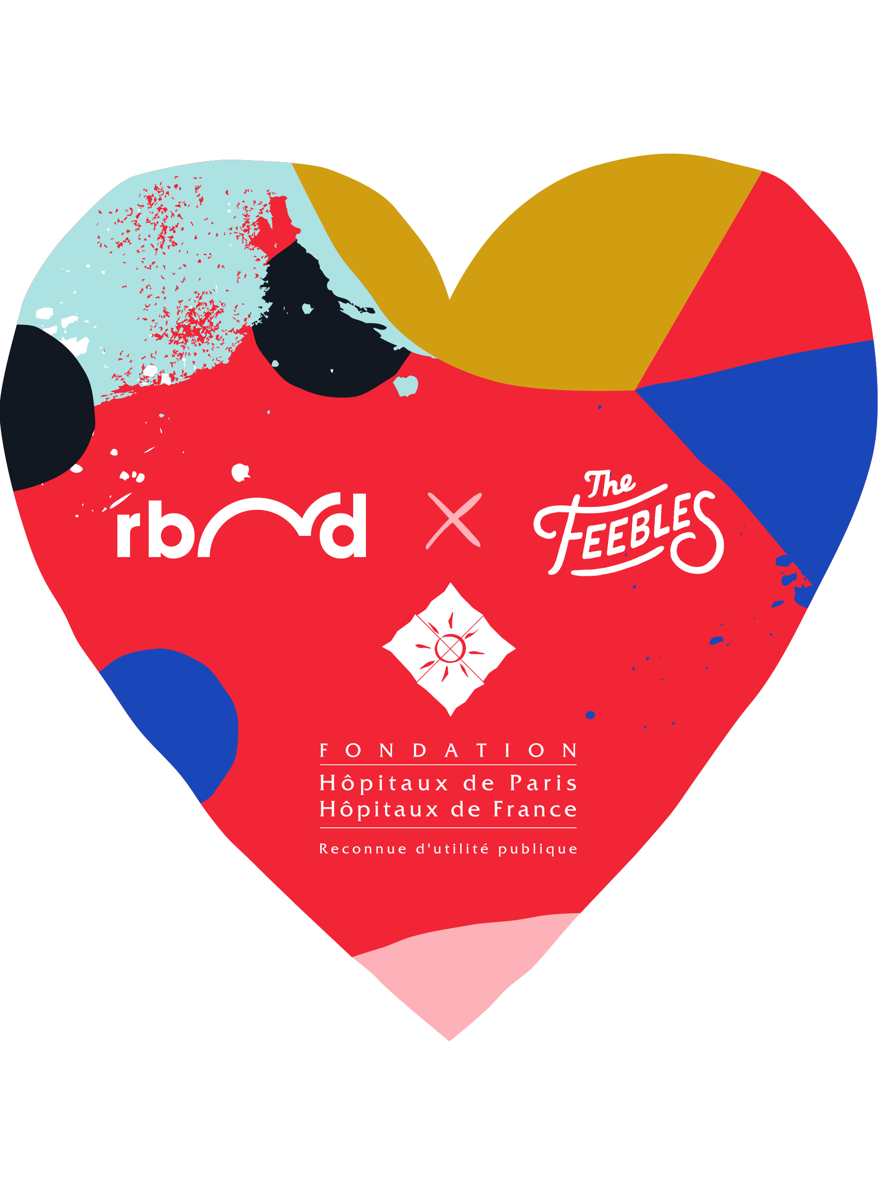 Ballon de Basket - The Feebles x Fondation des Hôpitaux - Rebond