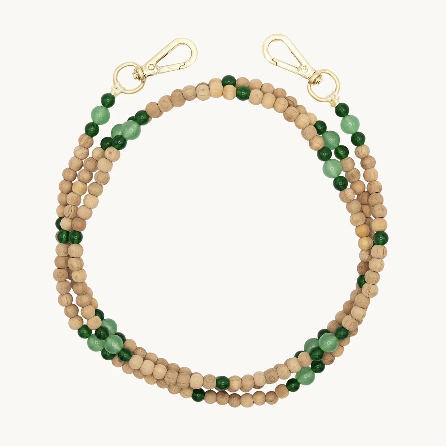 Arielle Vert - Chaîne Bandoulière pour Coque - Louvini