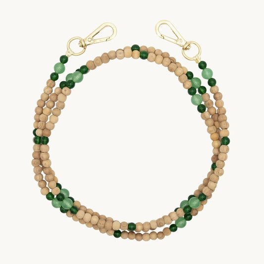 Arielle Vert - Chaîne Bandoulière pour Coque - Louvini