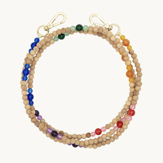 Arielle Multicolore - Chaîne Bandoulière pour Coque - Louvini