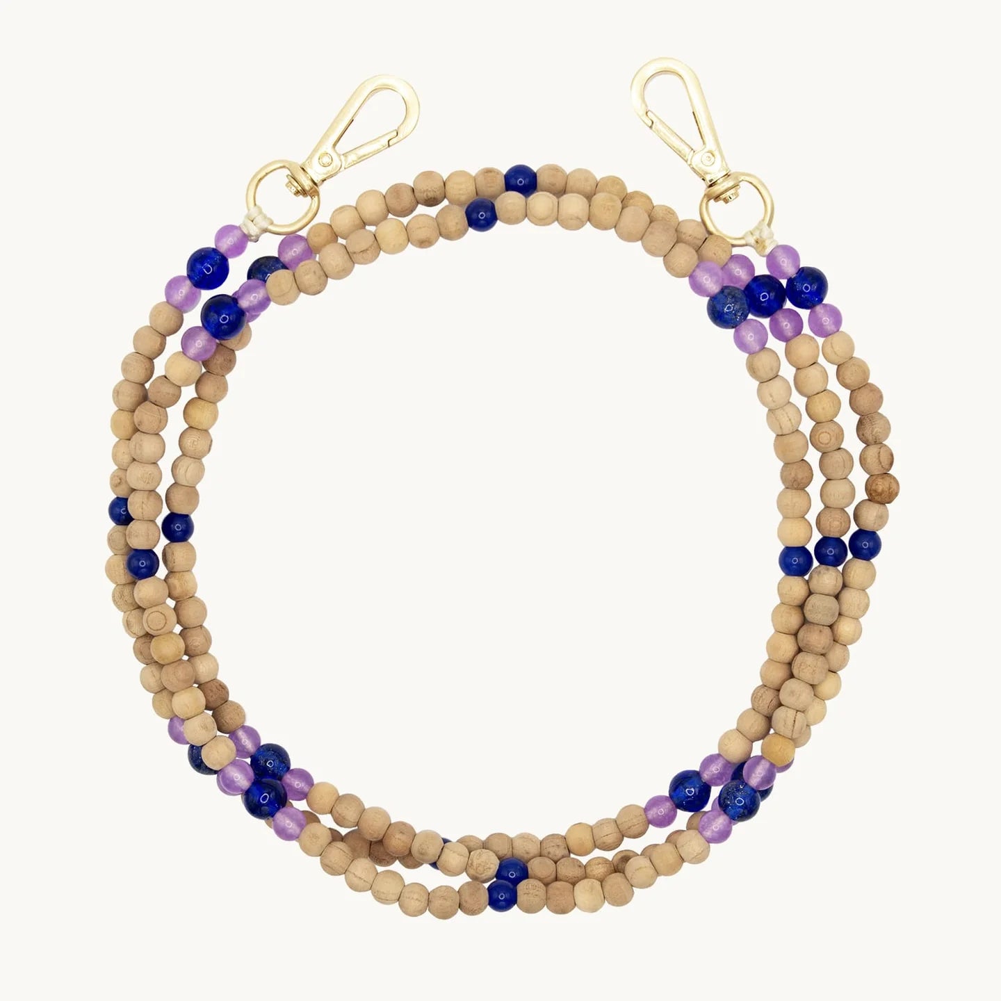 Arielle violet et bleu - Chaîne Bandoulière pour Coque - Louvini