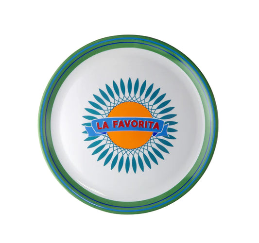 Assiette à pizza en porcelaine La Favorita par Bitossi Home