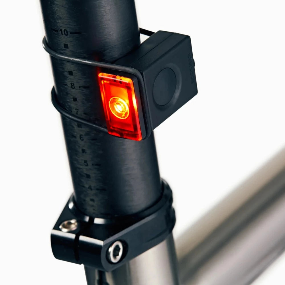 Block Light Rear Noir - Lampe Arrière pour Vélo - Bookman