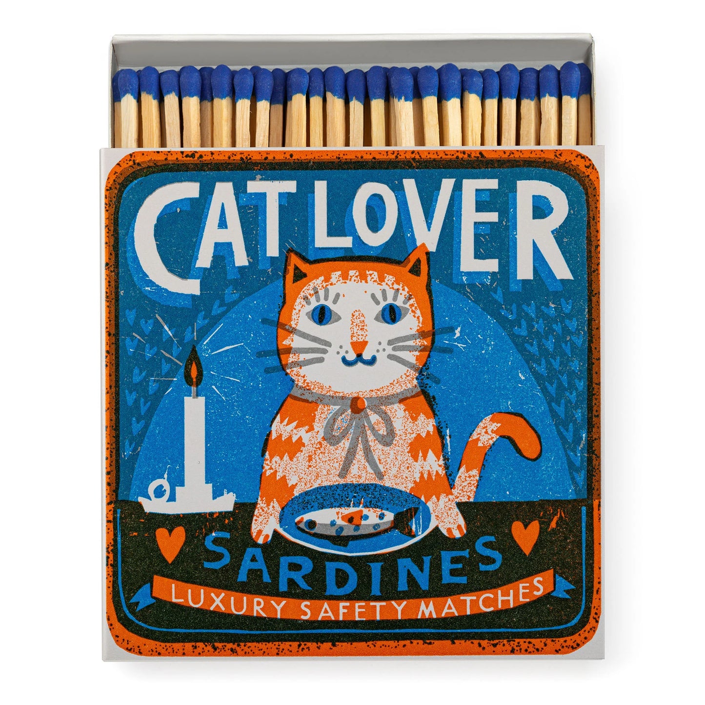 Cat Lover Sardines - Boîte d'allumettes - Archivist Gallery