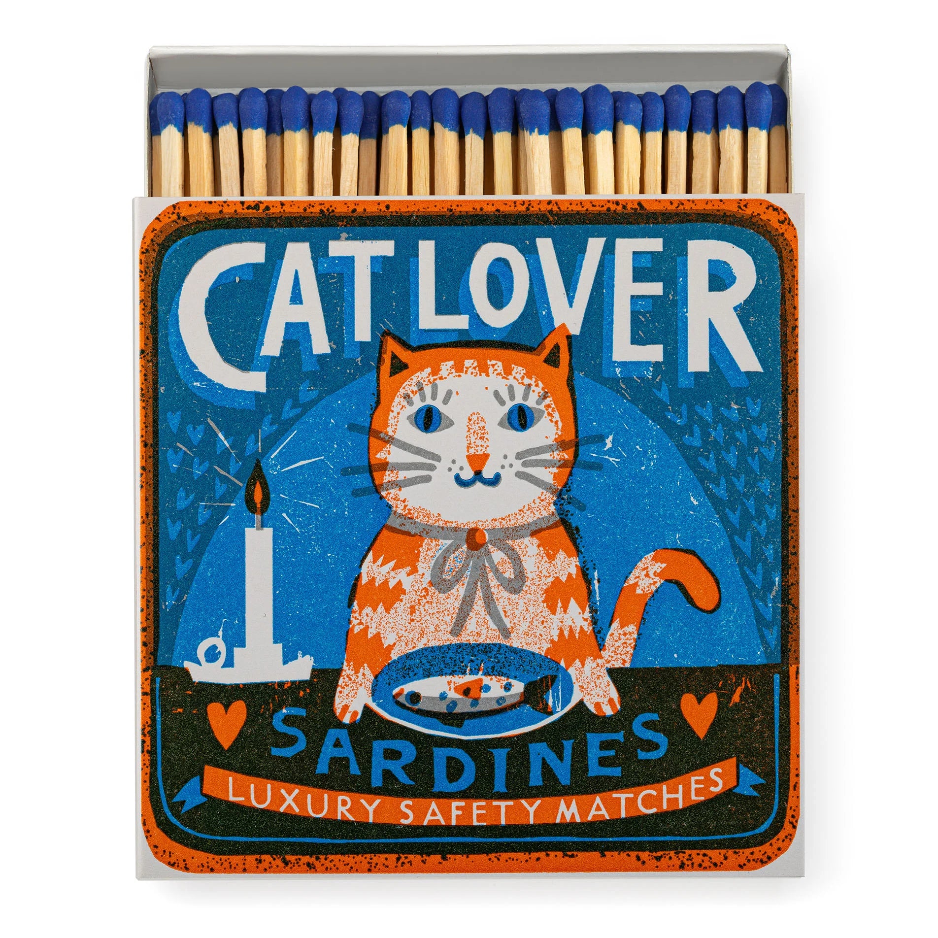 Cat Lover Sardines - Boîte d'allumettes - Archivist Gallery
